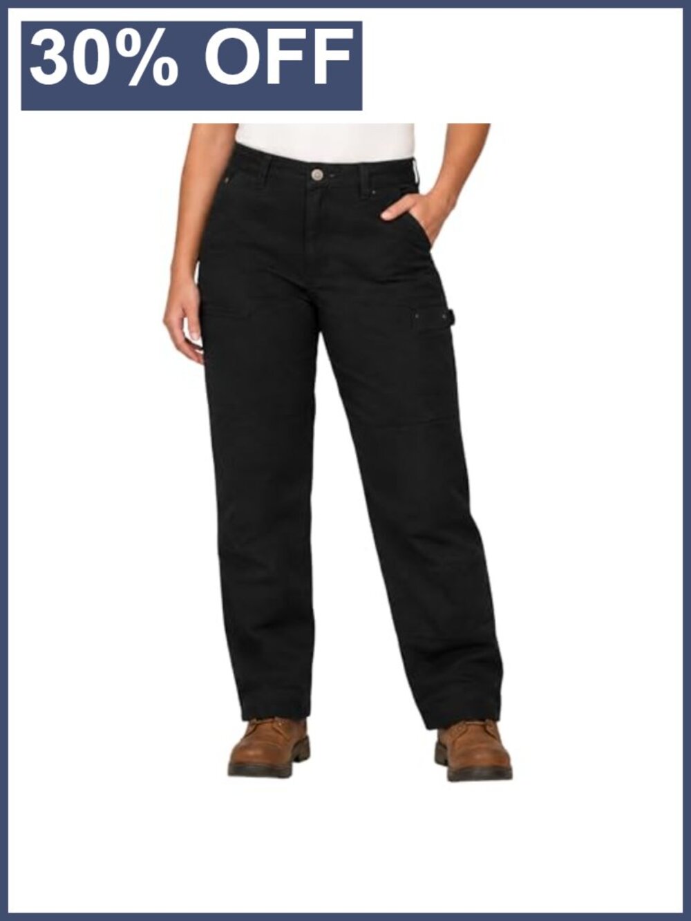 Dickies Flex Duratech Straight Fit Work Pants DWR Technology Mid Rise Flat Front